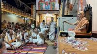 HH Swamiji's visit to Shri Venkatramana Temple, Mangaluru (24 Sep 2024)